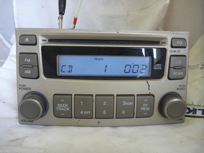 06-07 kia optima am fm radio cd player 96140-2g150d *