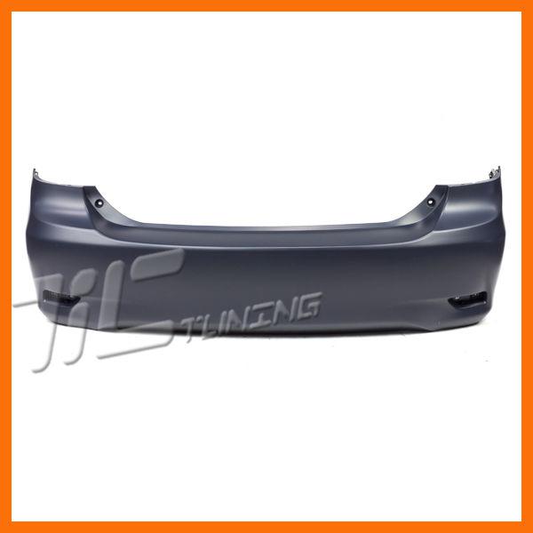 11 12 corolla rear bumper cover primered to1100287 canada built le/ce wo spoiler