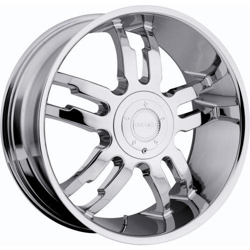 22x9.5 chrome gitano g48 wheels 6x135 6x5.5 +15 chevrolet avalanche 1500 tahoe