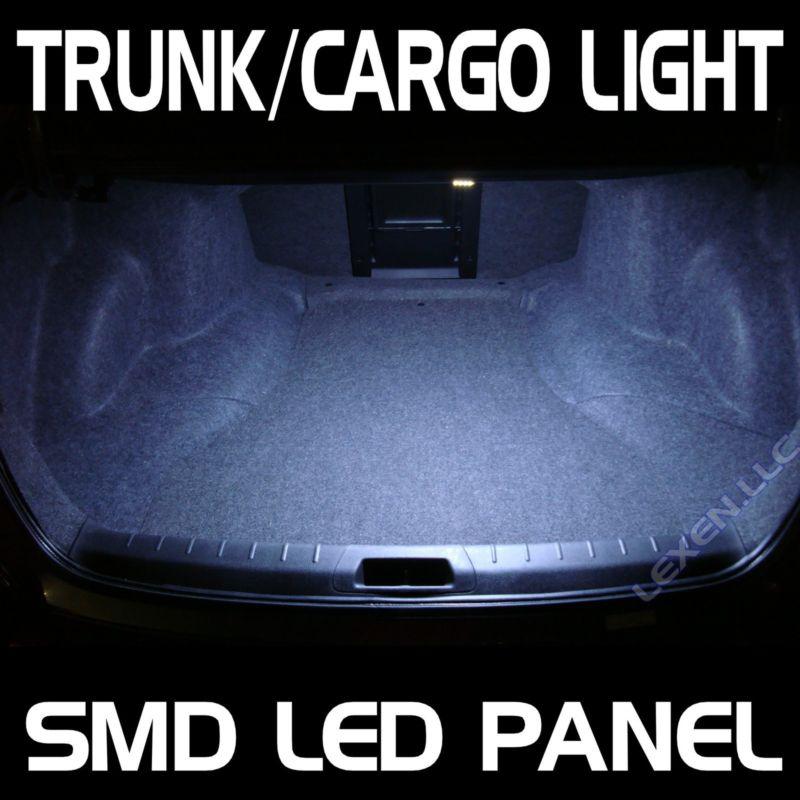 Led w2-1 white 1x trunk cargo light bulb 12 smd panel xenon hid interior lamp c