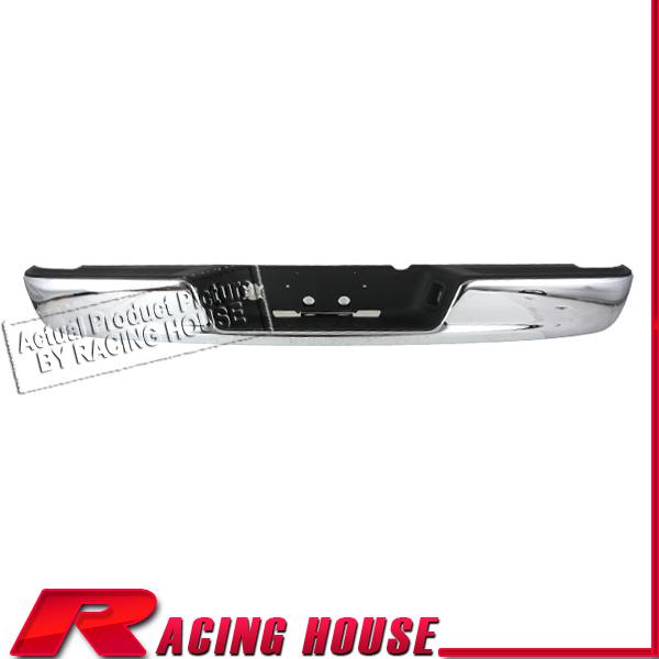 Rear step bumper replacement steel bar w/ pad 04-05 dodge ram 1500 2500 3500 chr