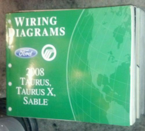 2008 ford taurus taurus x mercury sable electrical wiring diagrams manual