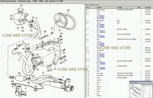 Saab parts manual catalog on cd 1984 to 2002 rare - k2ne web store