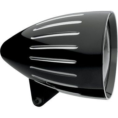 Headwinds 1-5811za 5.75&#034; black revolver rocket headlight housing