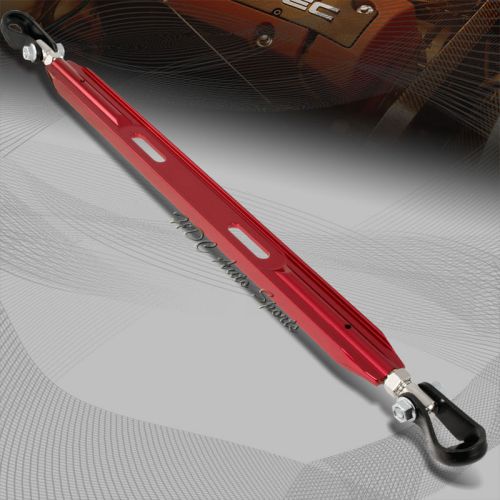 For 1993-1997 honda civic del sol red aluminum rear lower tie strut bar brace