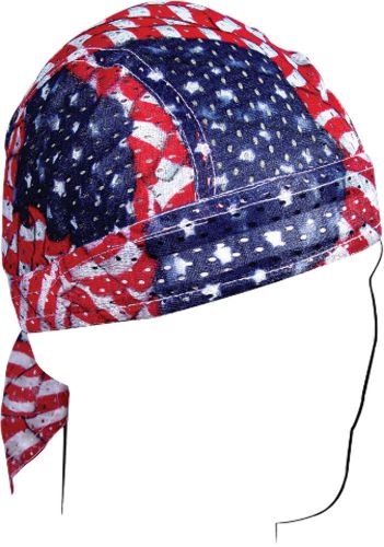 Zanheadgear vented flydanna wavy american flag - zx265