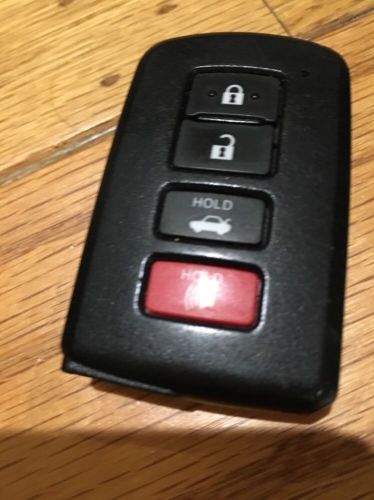 Oem 2012-2014 toyota camry smart key keyless remote hyq14fba - used xle avalon