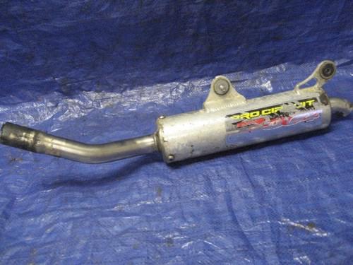 Kawasaki kx250 kx 250 pro circuit 304 silencer muffler