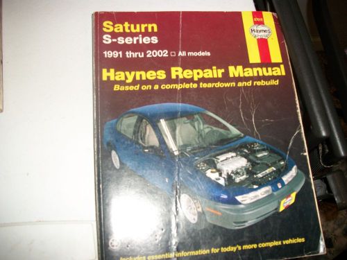 Haynes car and truck repair manuals