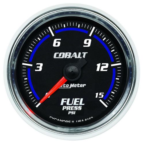 Auto meter 6162 cobalt; electric fuel pressure gauge