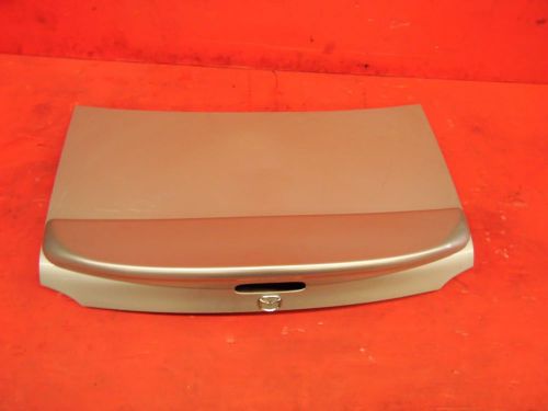 99-05 mazda miata mx-5 oem rear trunk lid and wing spoiler stock factory silver