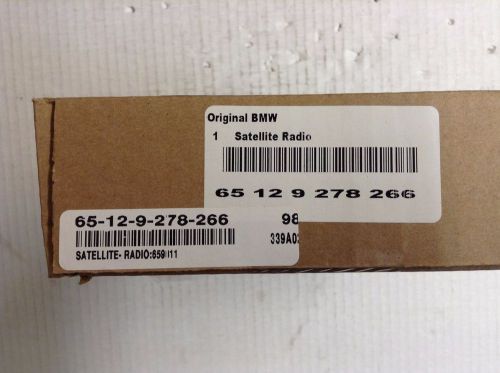 New genuine bmw oem 08-09 x6- satellite receiver 65129278266 / 65 12 9 278 266