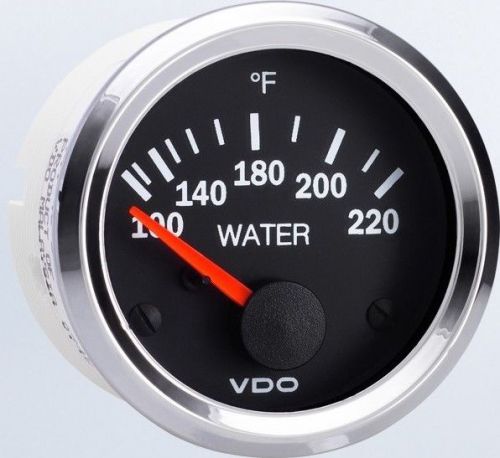 Vdo 310-194 water temp 220f - vision chrome