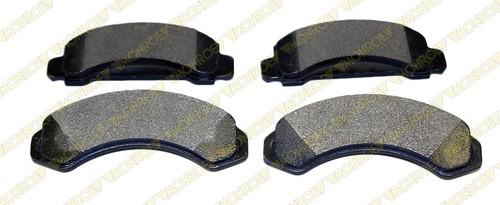 Monroe dx387 brake pad or shoe, front-monroe dynamics brake pad