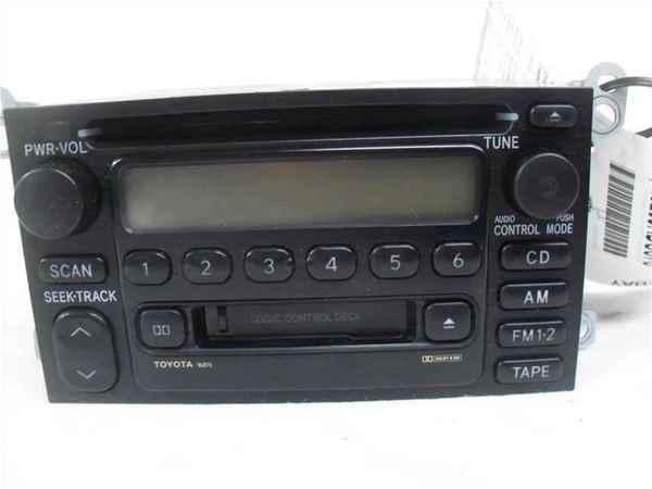 Sienna tundra sequoia solara 16815 cd/cass radio oem