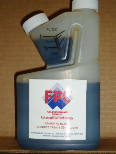 (1)  8oz fluid  bottle of fpc-1  treats 320 gallons  fuel performance catalyst