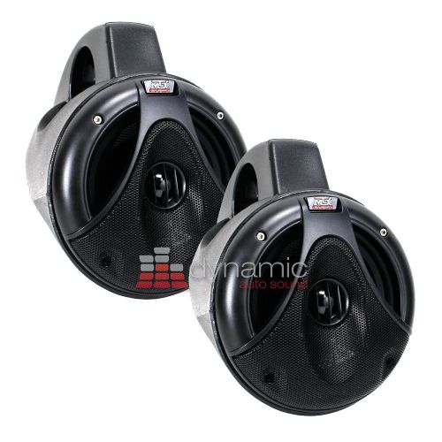 Mtx audio tm652wb-b 6.5&#034; 2-way thunder marine wakeboard tower speaker system