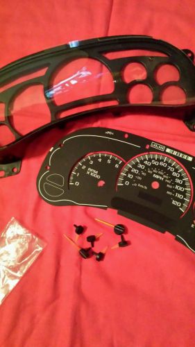 Gm oem gauge cluster face 12207965