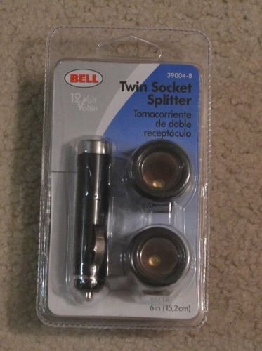 Twin socket splitter, 5 amps 39004-8 bell 12volt automotive
