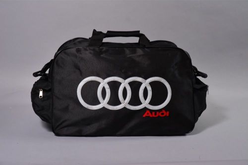 Audi black travel / gym / tool / duffel bag banner flag