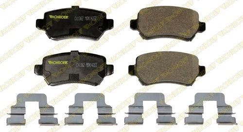 Monroe cx1362 brake pad or shoe, rear-monroe ceramics brake pad