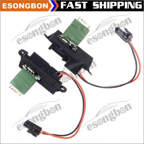 2pcs heater blower motor regulator resistor fit for gmc yukon xl sierra 3500