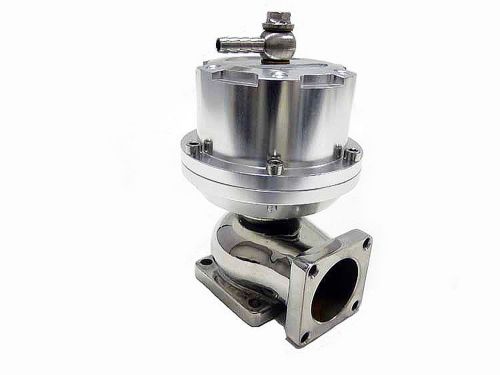 Obx silver aluminum external 41 mm 41mm 4-bolt flange wastegate waste gate wg