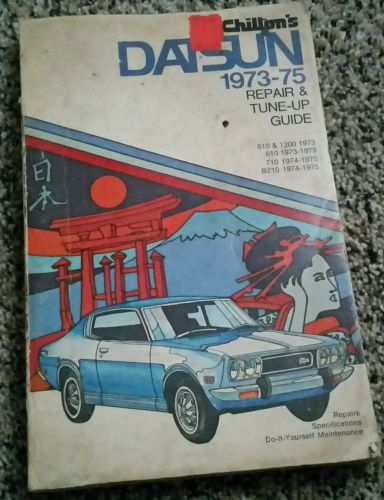 Chilton 1973-1975 datsun repair &amp; tune up guide #6311