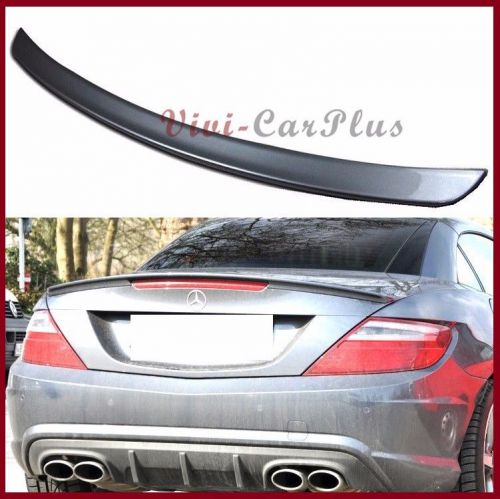 #792 palladium silver r172 benz 2011-15 slk350 slk55 amg look trunk spoiler tail