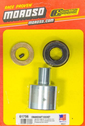 Moroso crankshaft socket 1/2 in drive big block chevy p/n 61756