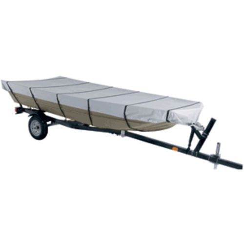 Dallas manufacturing co. 300d jon boat cover - model c - fits 16 w/beam width to