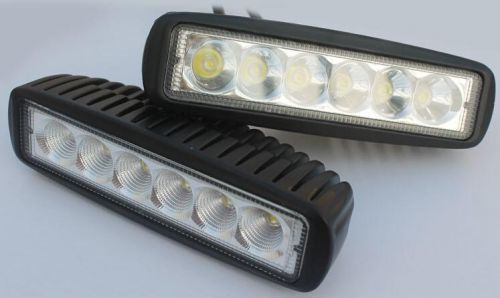 Pontoon boat head lights docking lights led 18w 12v-30v dc (set of 4 lights)