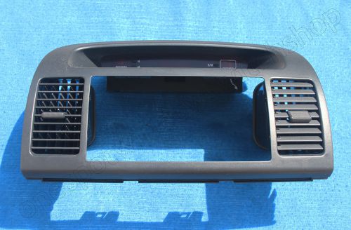 02 03 04 05 06 / toyota camry black dash trim vents radio bezel surround housing