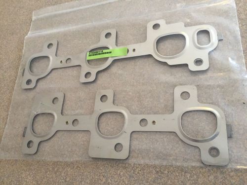 3.7 liter jeep exhaust manifold gasket set mopar oem #53013932ab-53013933ab