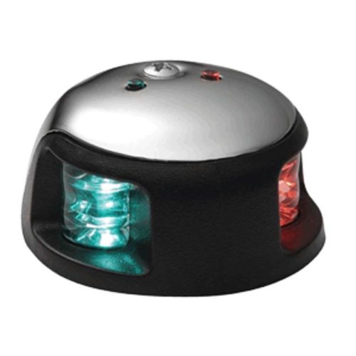 Attwood 3500 series 1-mile led bi-color red/green combo sidelight - 12v - stainl