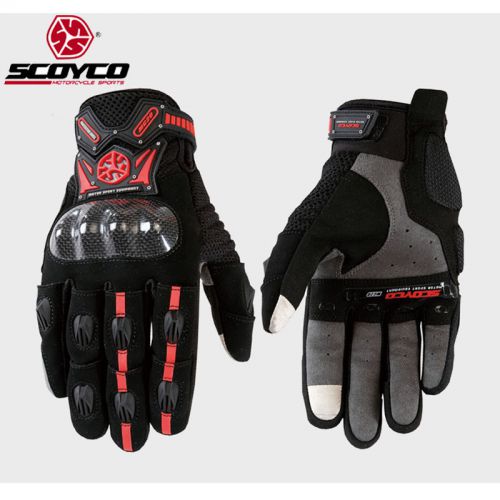 New scoyco motorcycle motocross summer winter fiber bike racing gloves windproof