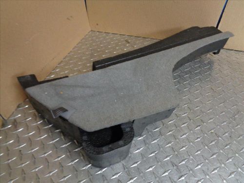 2004 subaru forester 2.5 rh rear trunk cargo foam storage carpet trim panel 04