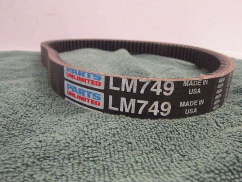 Parts unlimited drive belt arctic cat 340 400 4000 440 5000 lm749 -- 1 1/4&#034;