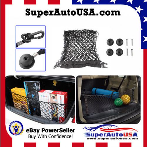 Universal envelope style elastic trunk cargo net/ organizer for toyota us stock