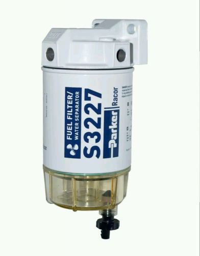 Racor 320r-rac-01 filter w/head-gas clear bowl, 320rrac01