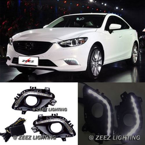 Exact fit led daytime running light drl fog lamp kit mazda 6 mazda6 14 15 16 #p