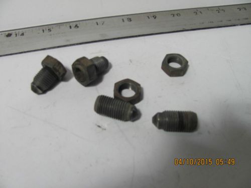 Porsche 356  special set screw front suspension bolt banjo  12mm  hardware