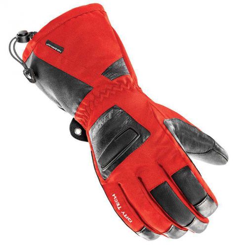 Joe rocket latitude xl mens snowmobile gloves red/black