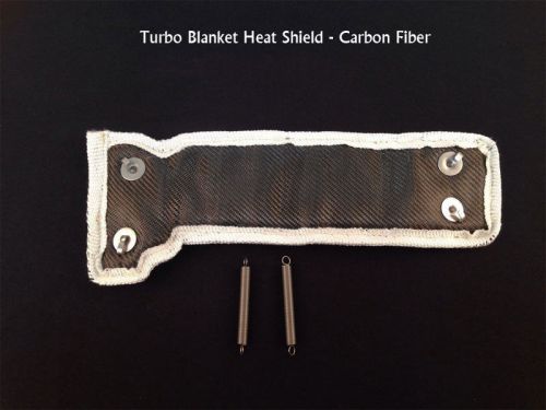 1_carbon fiber turbo-heat-shield-turbocharger-blanket-wrap-spring-for-subaru -a