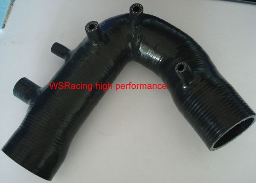 Subaru wrx impreza silicone air intake hose pipe 01-06   3&#034; inlet to td06 turbo