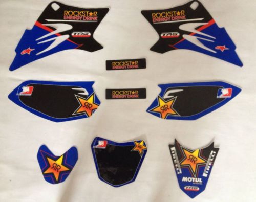 3m graphics decals sticker kit for yamaha racing dirt pit bike ttr50 ttr 50 blue