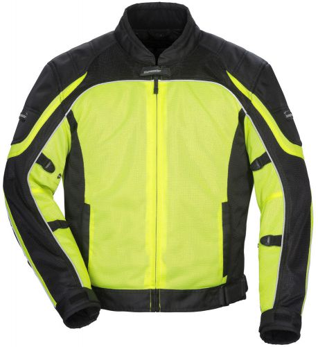 Tourmaster intake air 4 hi-viz black jacket medium tall