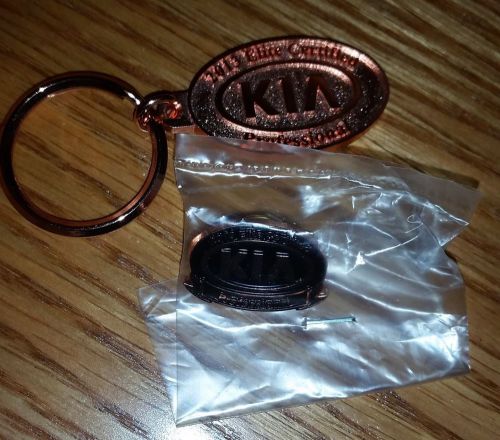 2013 elite certified kia professional key chain + pin