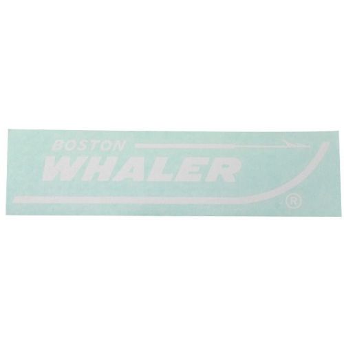 Boston whaler boats white vinyl window decal 10&#034; car boat