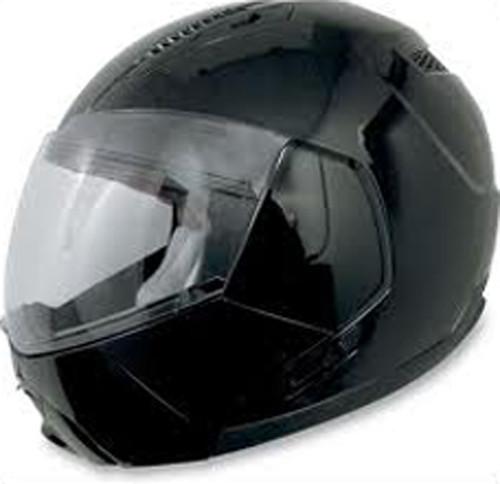 New afx motorcycle modular helmet fx140, black, small